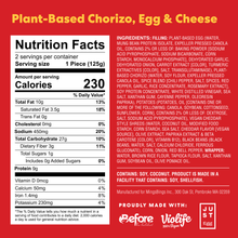 Load image into Gallery viewer, Plant-Based Chorizo, Egg &amp; Cheese Bing
