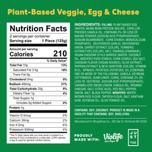 Load image into Gallery viewer, Plant-Based Veggie, Egg &amp; Cheese Bing
